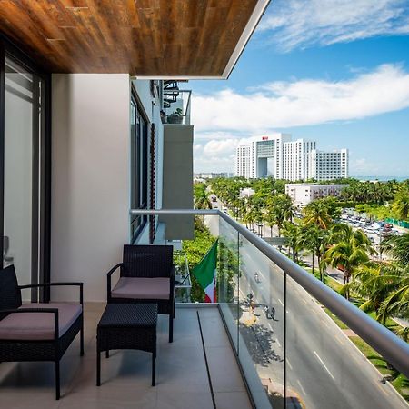 Aloja Oceanview In The Hotel Zone Канкун Экстерьер фото
