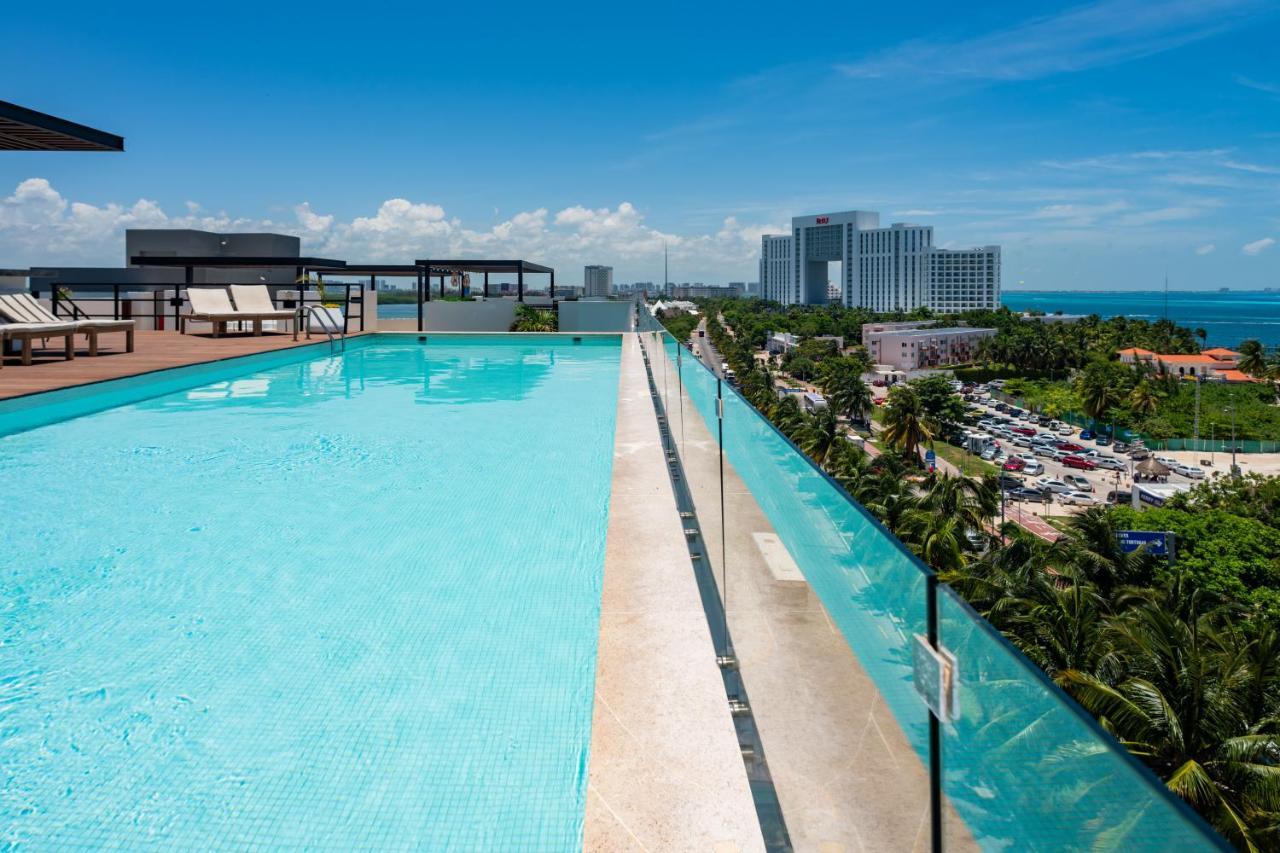 Aloja Oceanview In The Hotel Zone Канкун Экстерьер фото